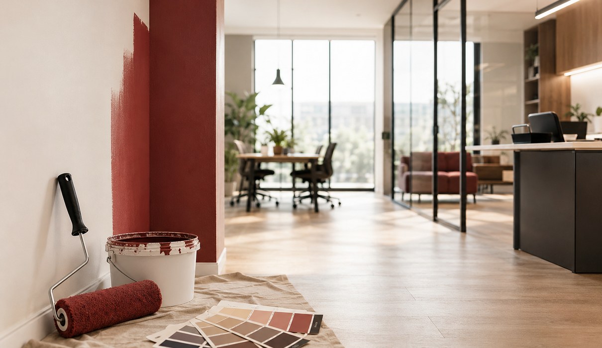 Get a new look with office renovation and celebrate success