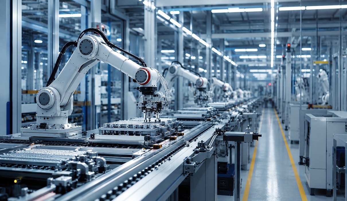 What is the meaning of industrial automation?
